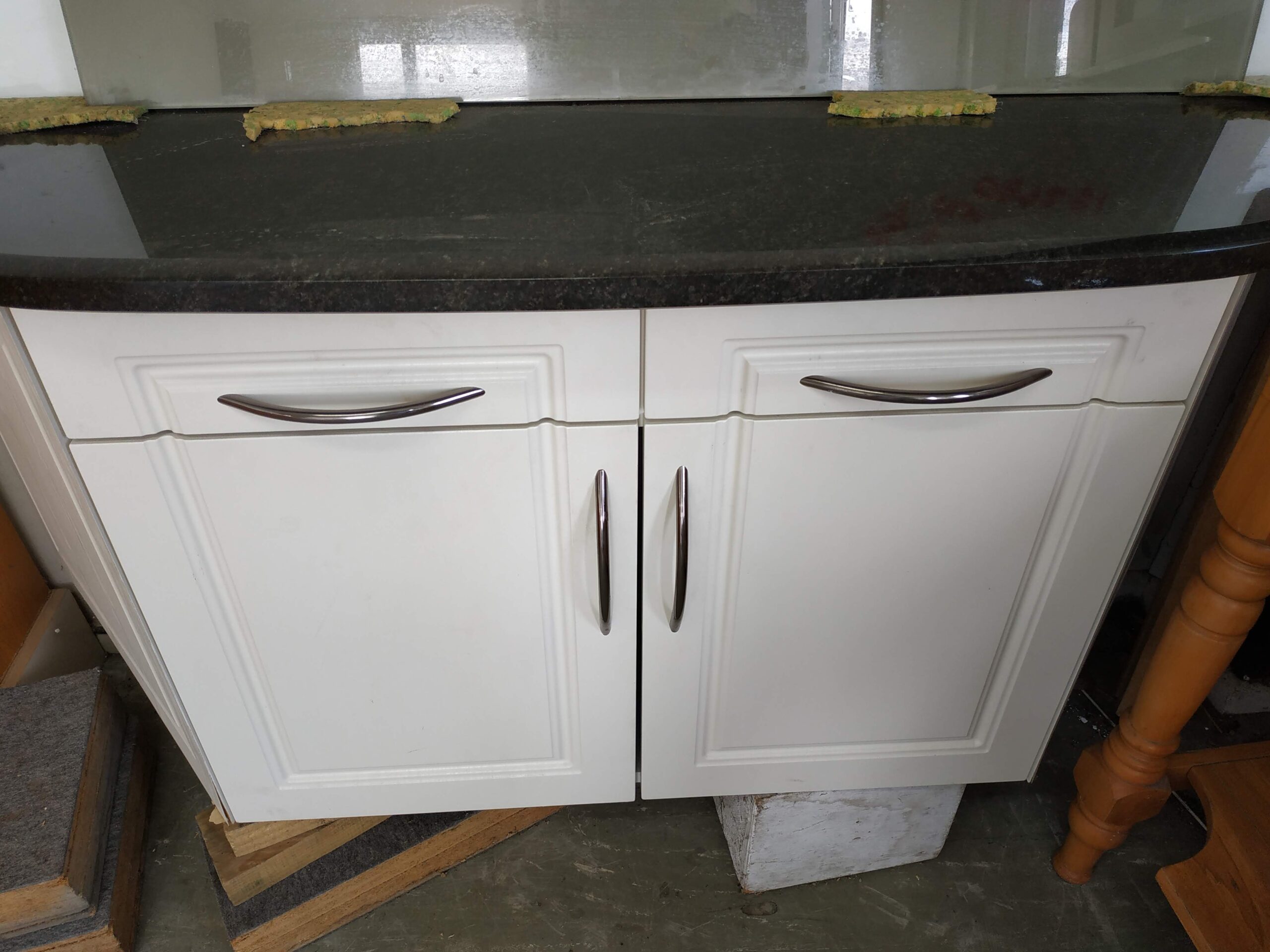 89161 Kitchen Unit Black Granite Top Scaled 